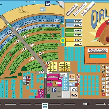 K9 Mobile Camp Dalmacija Privlaka Tatil parkı *