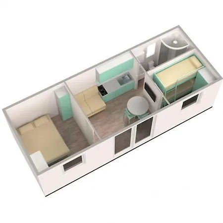 Tatil parkı K9 Mobile Camp Dalmacija Privlaka Privlaka (Zadar)